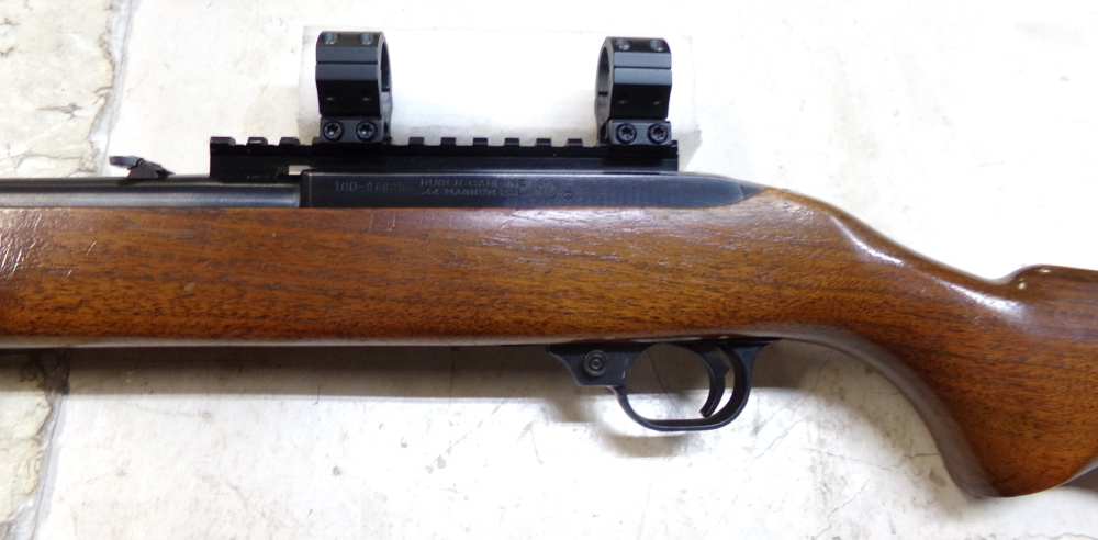 Used Ruger 44 Carbine with Tube Magazine and Mount and Rings-img-2