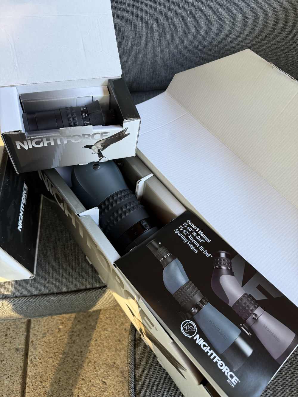 Nightforce Spotting Scope TS-82 Xtreme Hi-Def Angled Spotter-img-0