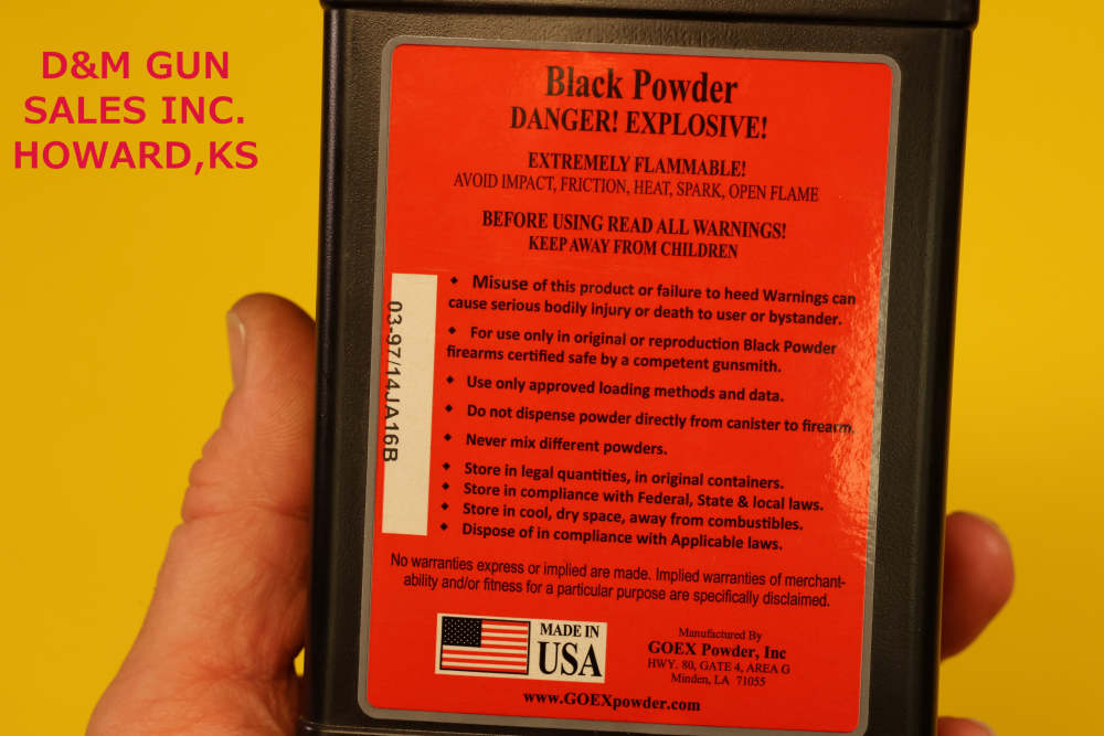 Goex FFFg Black Powder 1lb -img-2