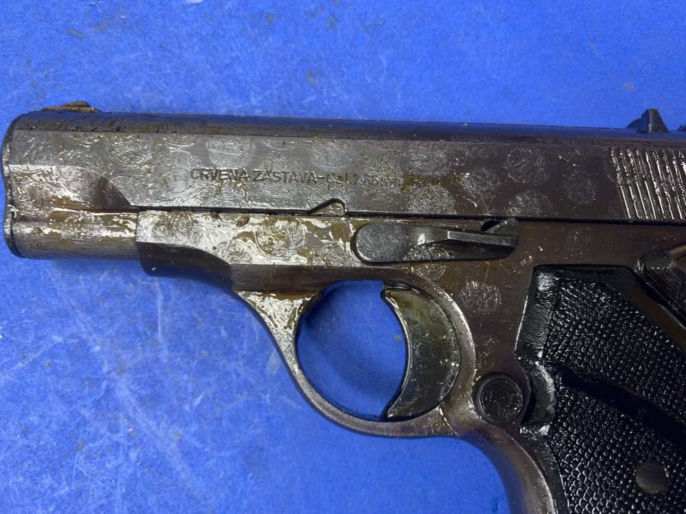 Crvena Zastava Yugo M70 7.65 /.32 acp pistol 6/1972 date C&R-img-7
