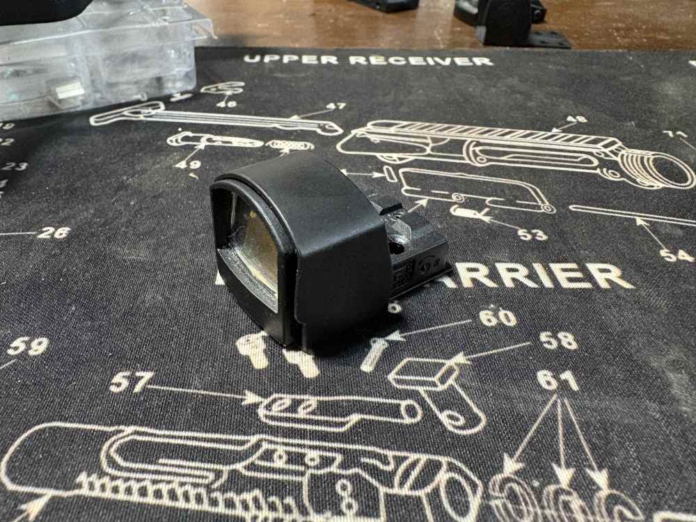 Sig RomeoZero Red Dot Reflex Optic Sight w/Steel Cover-img-1