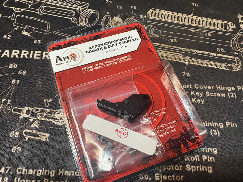 New APEX S&W M&P Shield M2.0 Action Enhancement Trigger Duty/Carry Kit -img-0