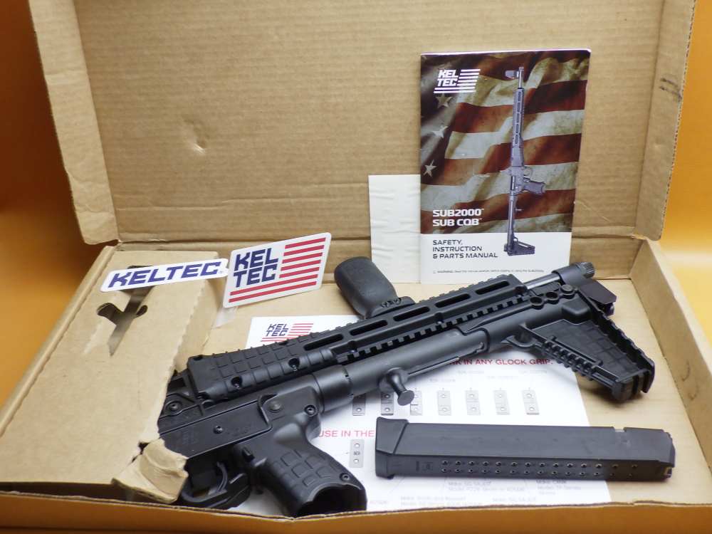 KelTec Sub 2000 Gen 2 9mm 16.1" Threaded Bbl One 30-Rnd Glock 19/23 Mag-img-26