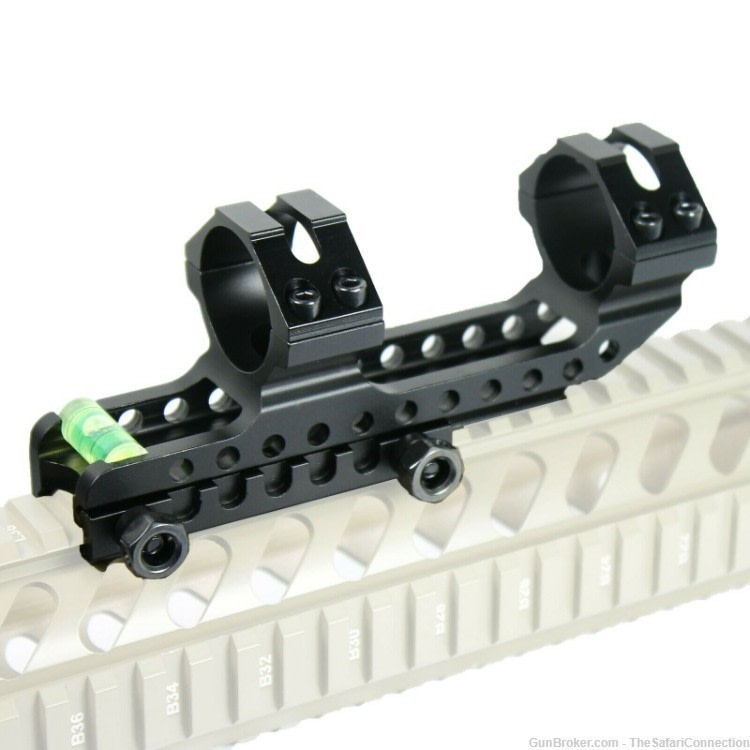 GunToolZ 30mm cantilever scope mount w/bubble level. Quality, value & low$$-img-0