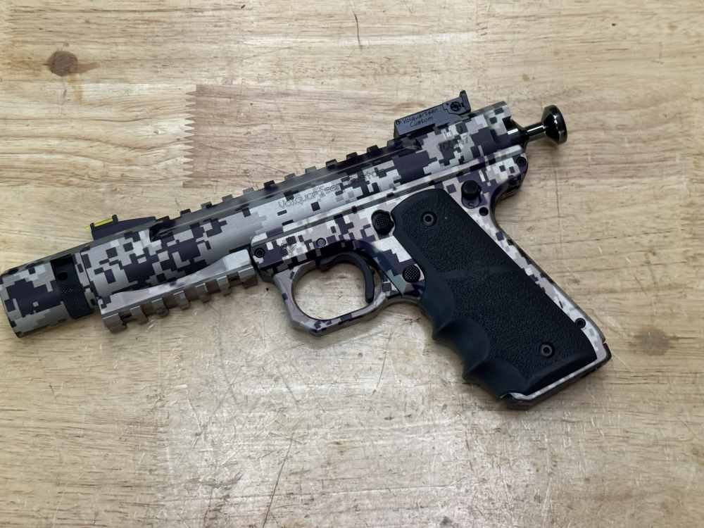 Volquartsen Custom LLV Mamba .22LR CAMO 4.5" / Penny Auction -img-0