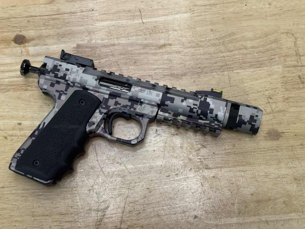 Volquartsen Custom LLV Mamba .22LR CAMO 4.5" / Penny Auction -img-2