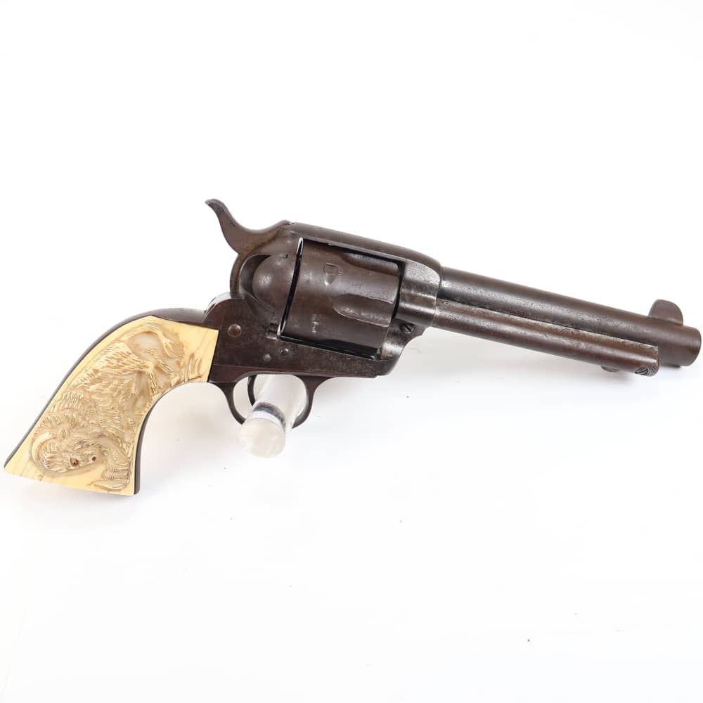 Historic 1908 Colt Single Action Army .45 – Wells Fargo Factory Lettered!-img-4