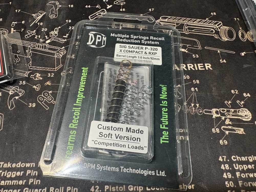 New DPM Systems Sig P320 X-Comp. 3.6” /RXP “Soft” Version Spring Tuning Kit-img-0