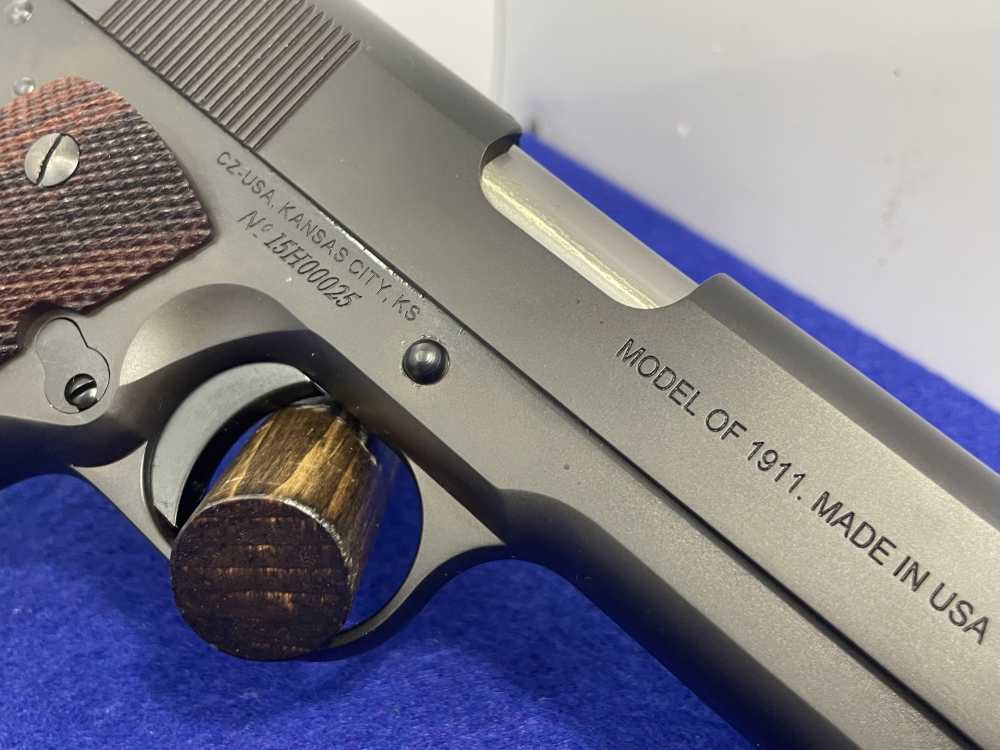 2015 CZ 1911 A1 .45 ACP 5" Black *DISCONTINUED VARIANT ONE YEAR PRODUCED*-img-21