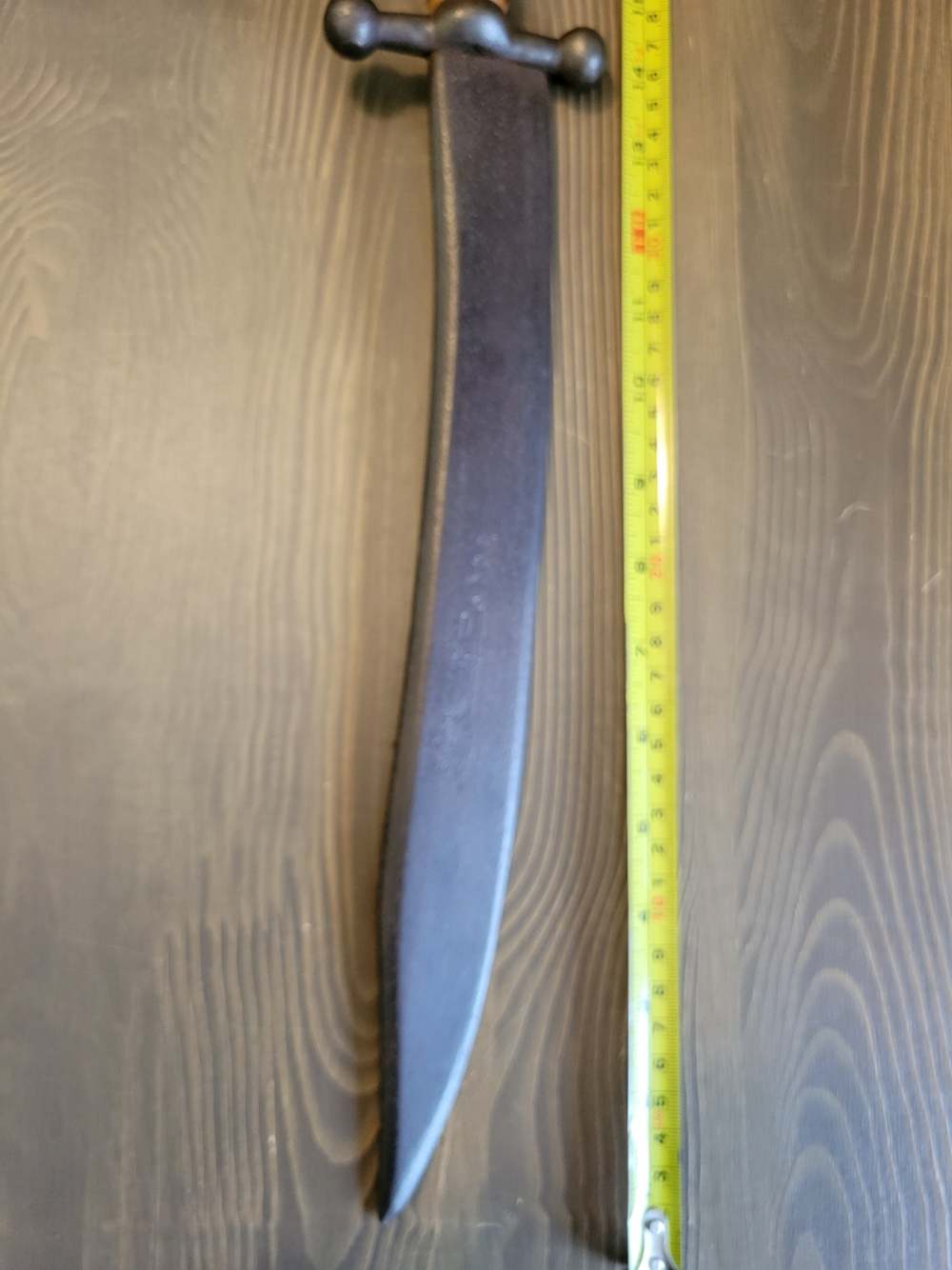 Original Civil War Stag Handle Bowie Knife Named T. Potts-Likely Confederat-img-7