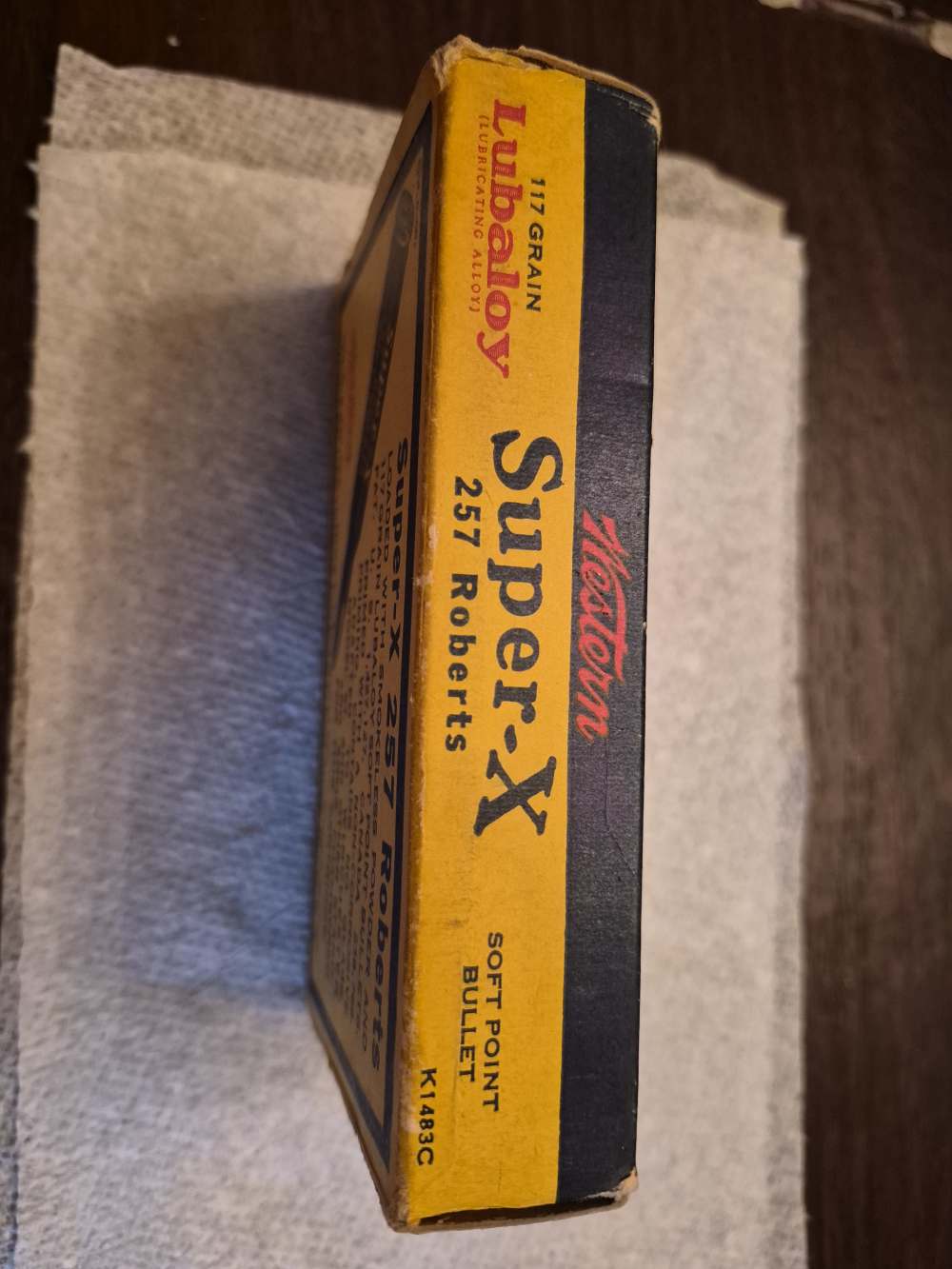 Western  257 Roberts ammunition ammo Vintage!-img-3