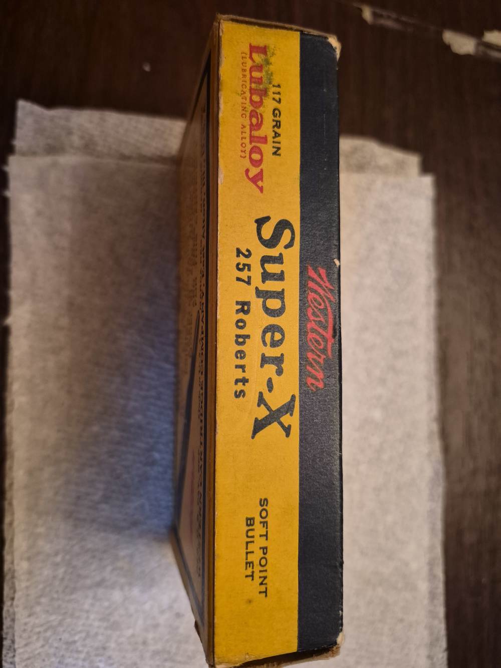 Western  257 Roberts ammunition ammo Vintage!-img-4