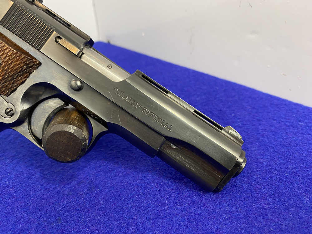 1964 Llama Model XV .22 LR Blue 3.68" *EARLY PURPLE FACTORY BOX & MANUAL*-img-20