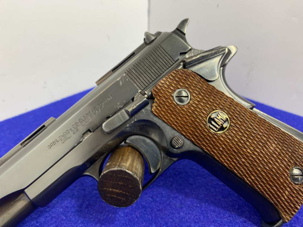 1964 Llama Model XV .22 LR Blue 3.68" *EARLY PURPLE FACTORY BOX & MANUAL*-img-10