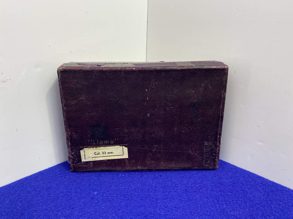 1964 Llama Model XV .22 LR Blue 3.68" *EARLY PURPLE FACTORY BOX & MANUAL*-img-3