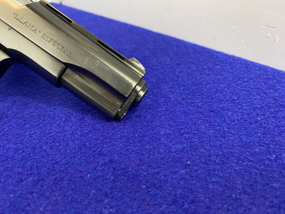 1964 Llama Model XV .22 LR Blue 3.68" *EARLY PURPLE FACTORY BOX & MANUAL*-img-21