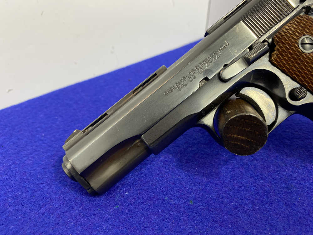 1964 Llama Model XV .22 LR Blue 3.68" *EARLY PURPLE FACTORY BOX & MANUAL*-img-11