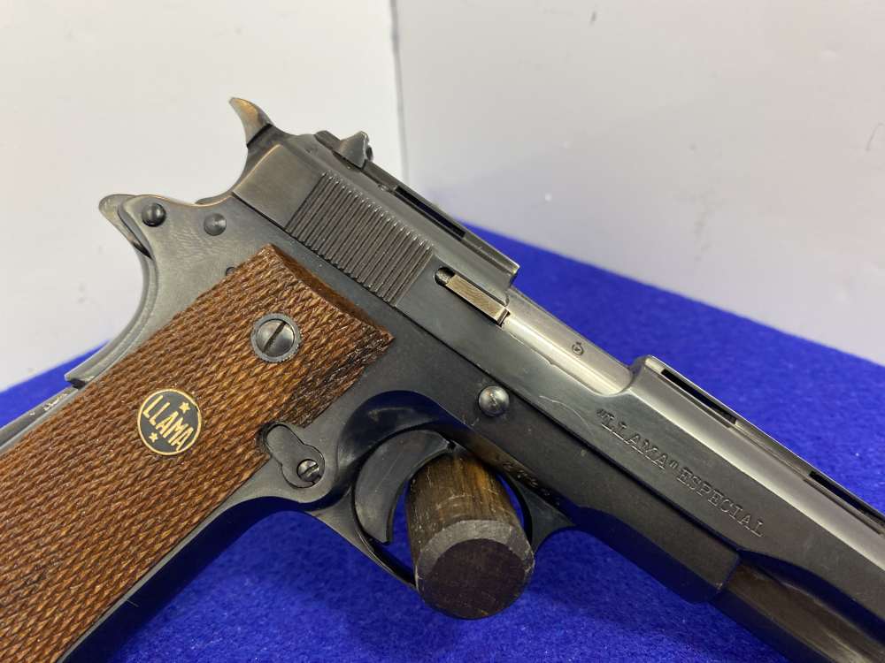 1964 Llama Model XV .22 LR Blue 3.68" *EARLY PURPLE FACTORY BOX & MANUAL*-img-19