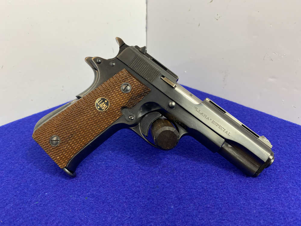 1964 Llama Model XV .22 LR Blue 3.68" *EARLY PURPLE FACTORY BOX & MANUAL*-img-14