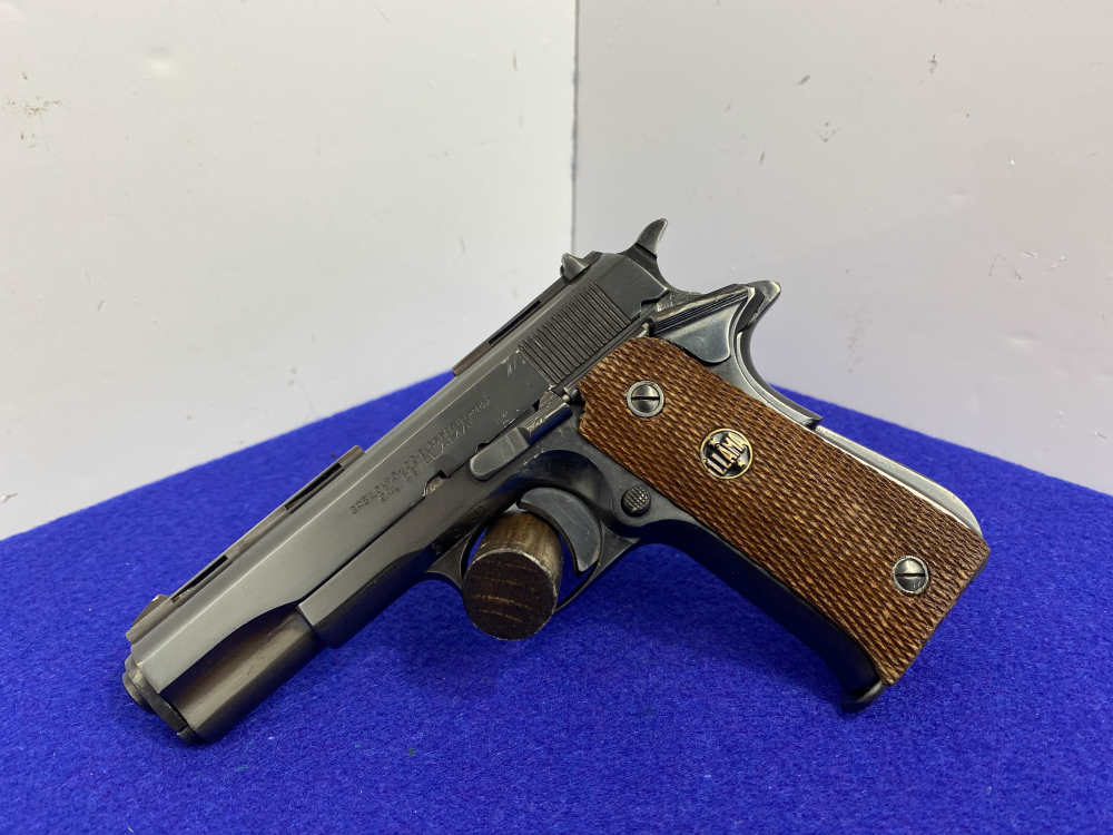 1964 Llama Model XV .22 LR Blue 3.68" *EARLY PURPLE FACTORY BOX & MANUAL*-img-5