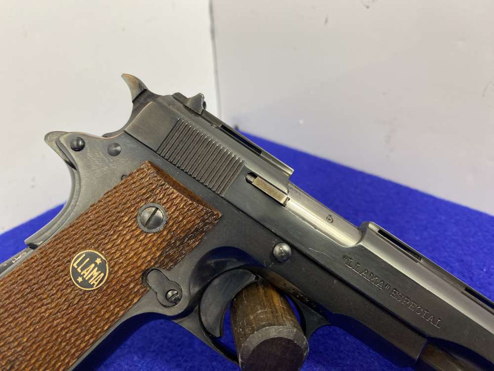 1964 Llama Model XV .22 LR Blue 3.68" *EARLY PURPLE FACTORY BOX & MANUAL*-img-17