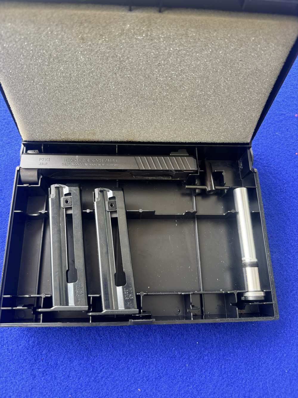 NOS HK P7K3 .22LR CONVERSION KIT STERLING MARKED HECKLER & KOCH H&K *RARE*-img-0