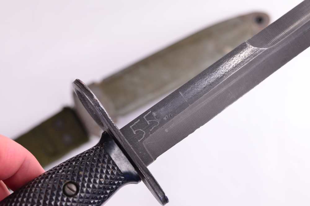  M7  US M8A1 Bayonet Bayo + Knife sheath AUTHENTIC for Colt AR15 Rifle  -img-5