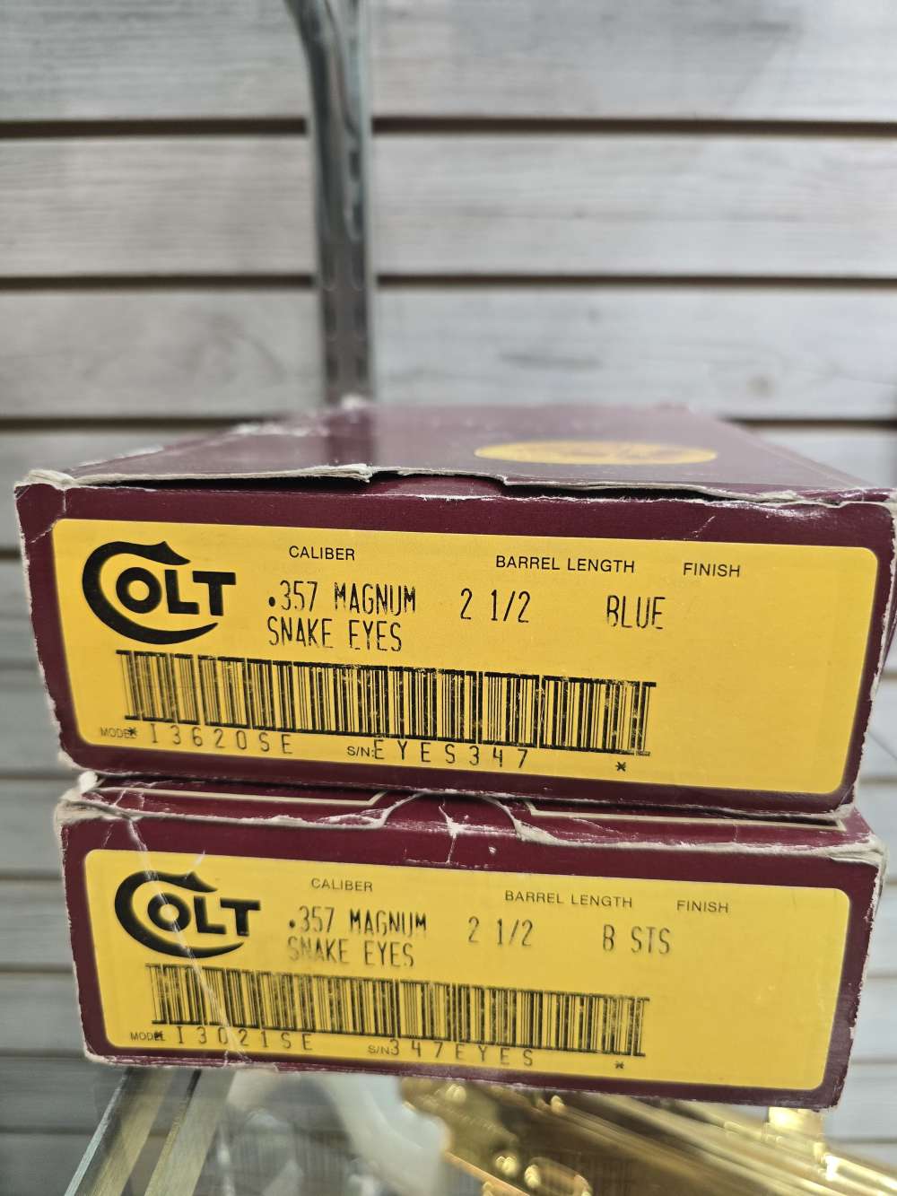 Colt Snake Eyes Consecutive Pair Python Revolvers – 2 ½” .357Mag Holy Grail-img-20