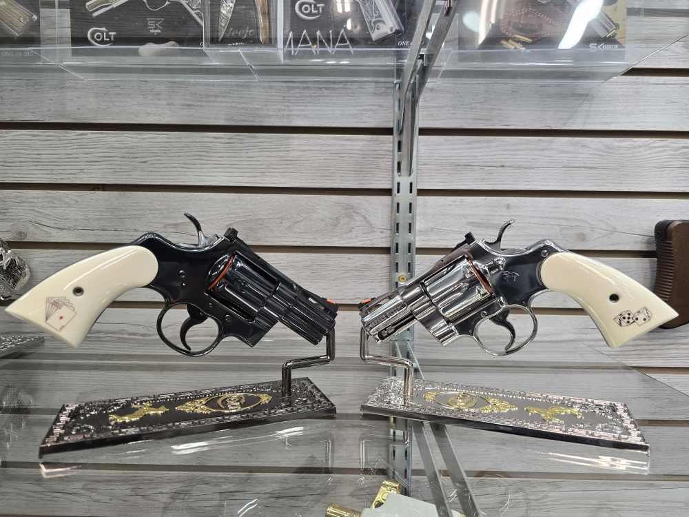 Colt Snake Eyes Consecutive Pair Python Revolvers – 2 ½” .357Mag Holy Grail-img-18