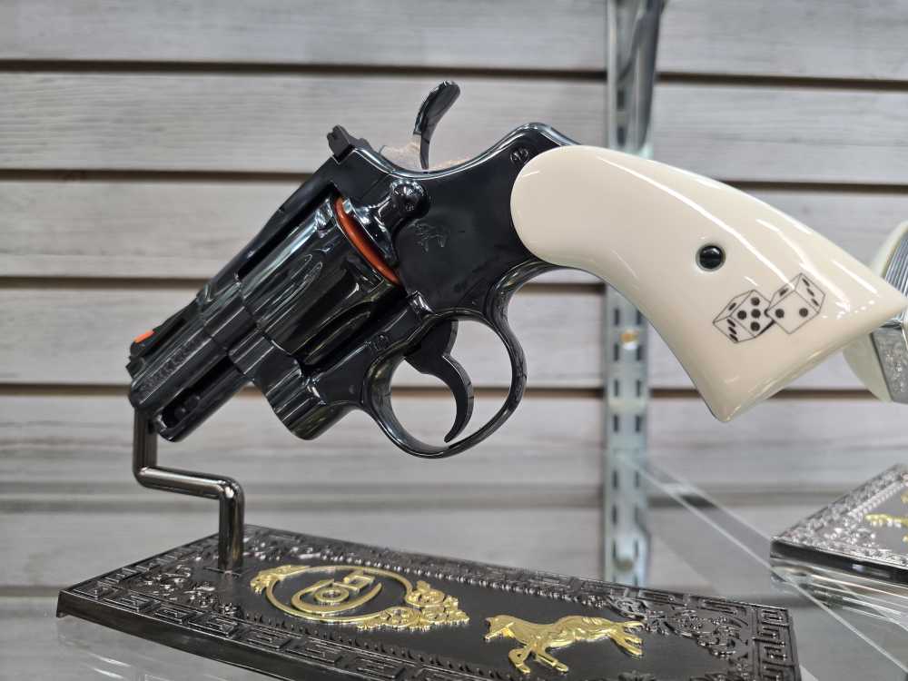 Colt Snake Eyes Consecutive Pair Python Revolvers – 2 ½” .357Mag Holy Grail-img-5