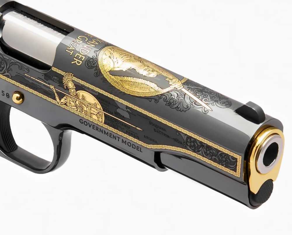 SK CUSTOMS CONQUERORS SERIES w/ ALEXANDER THE GREAT COLT 38sup #095-img-9