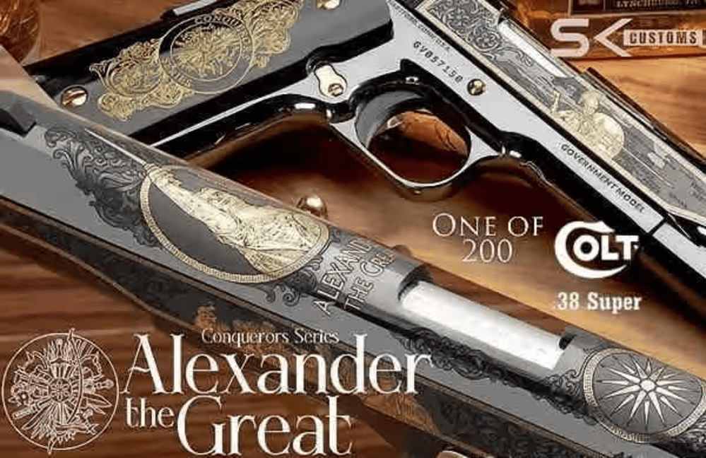 SK CUSTOMS CONQUERORS SERIES w/ ALEXANDER THE GREAT COLT 38sup #095-img-0