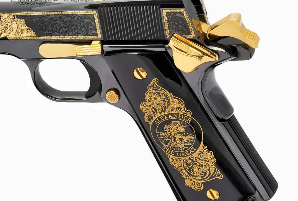 SK CUSTOMS CONQUERORS SERIES w/ ALEXANDER THE GREAT COLT 38sup #095-img-5