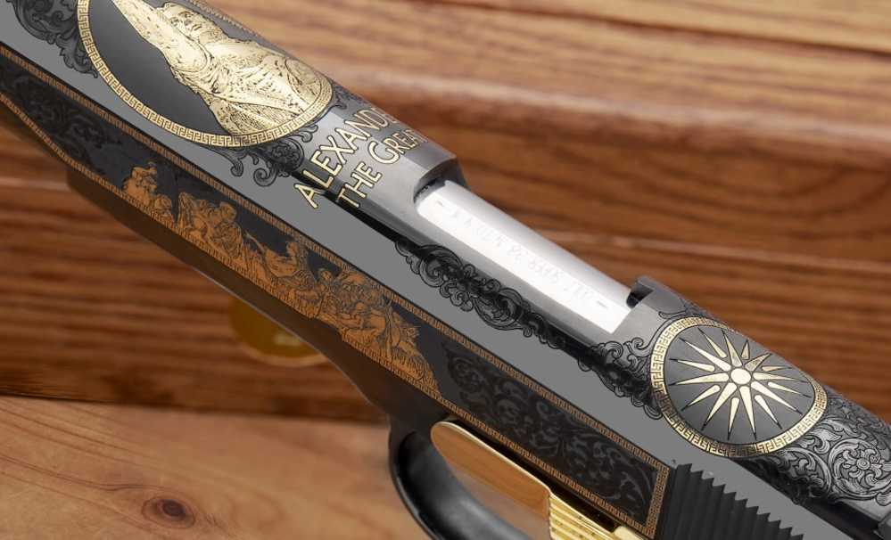 SK CUSTOMS CONQUERORS SERIES w/ ALEXANDER THE GREAT COLT 38sup #095-img-2