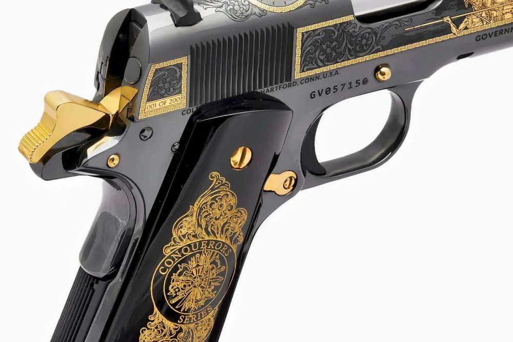 SK CUSTOMS CONQUERORS SERIES w/ ALEXANDER THE GREAT COLT 38sup #095-img-6