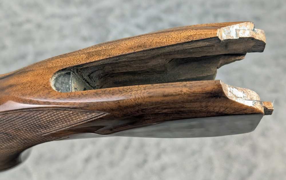 Wenig Custom Browning 725 12 Ga Stock / Forend Extra Fancy Turkish Walnut-img-7