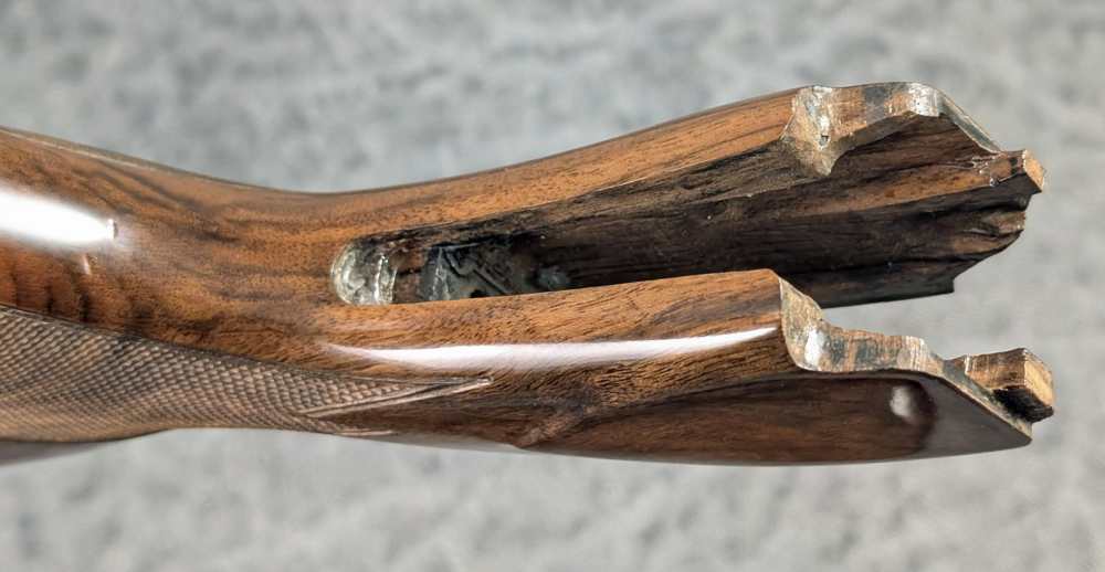 Wenig Custom Browning 725 12 Ga Stock / Forend Extra Fancy Turkish Walnut-img-8