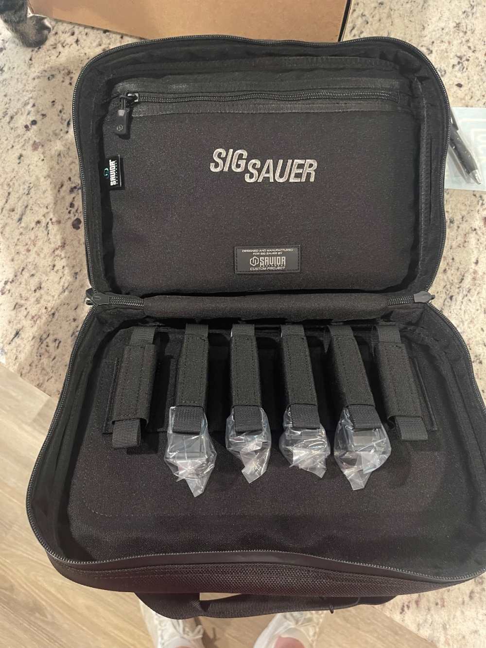 Sig Sauer Factory Padded Case with Magazine and Pockets - Savior-img-5