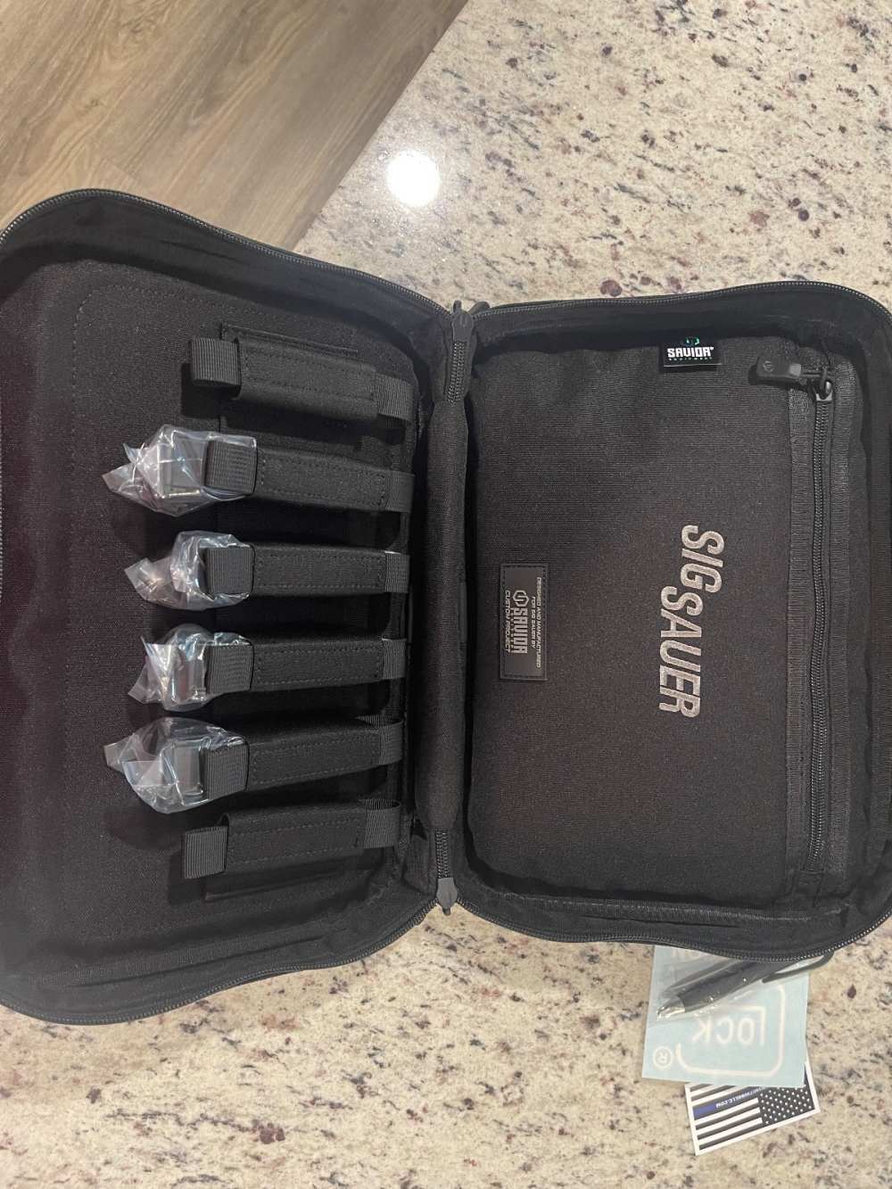 Sig Sauer Factory Padded Case with Magazine and Pockets - Savior-img-4