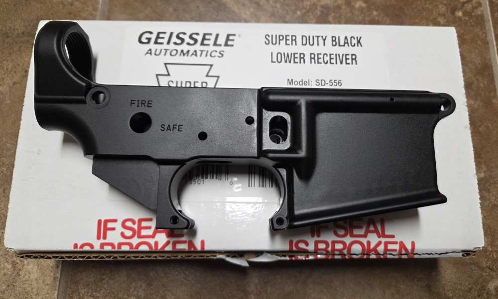 Geissele Super Duty Lower Receiver Black-img-1
