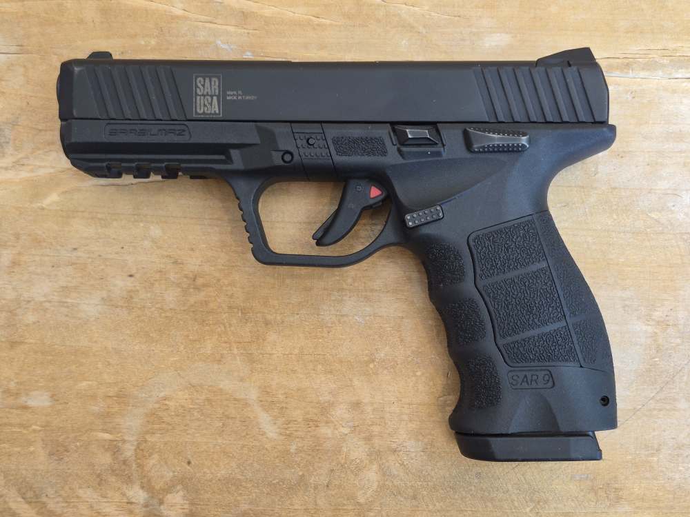 SAR USA Sarsilmaz SAR9 9mm Semi Auto Striker Fired-img-2