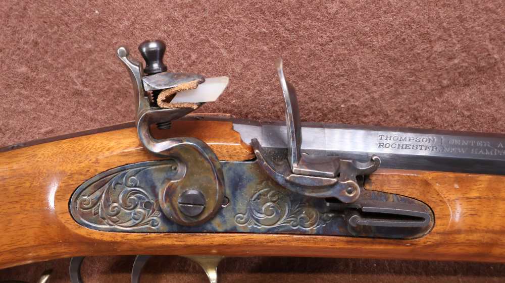 Thompson Center Arms Hawken 50 Cal Flintlock 29" Octagon BRL GD Bore-img-9