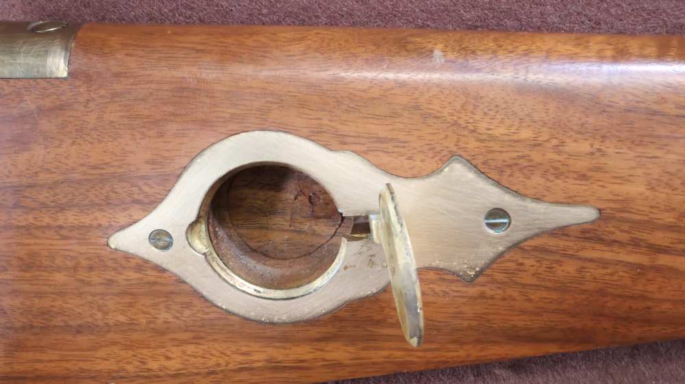 Thompson Center Arms Hawken 50 Cal Flintlock 29" Octagon BRL GD Bore-img-14