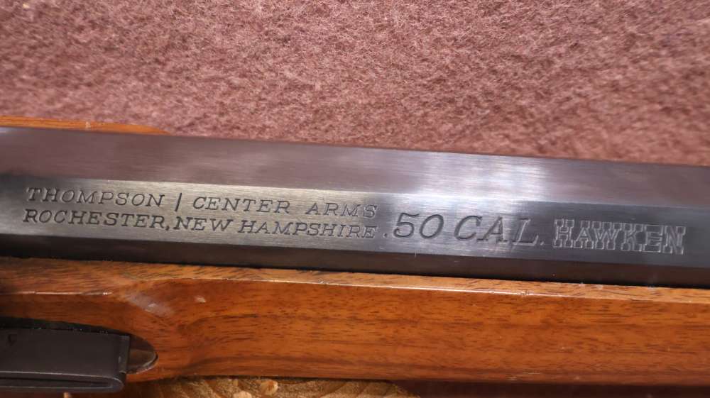 Thompson Center Arms Hawken 50 Cal Flintlock 29" Octagon BRL GD Bore-img-6