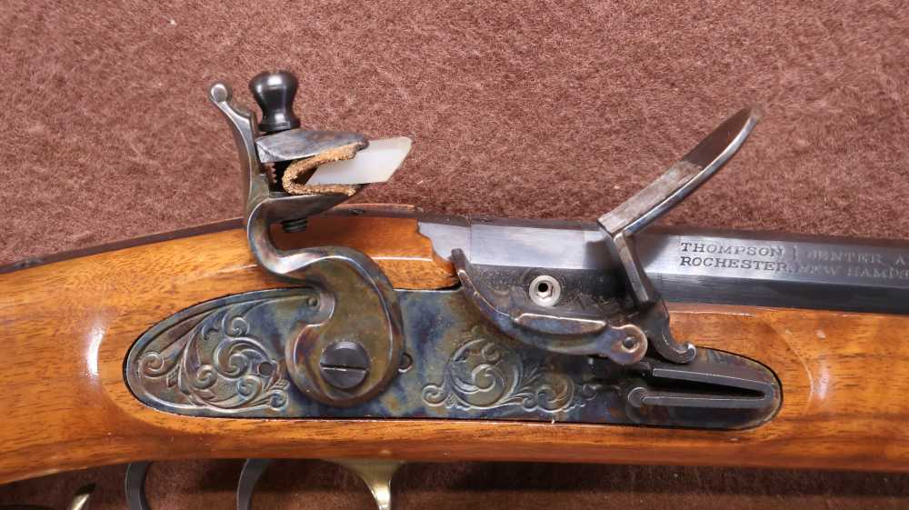 Thompson Center Arms Hawken 50 Cal Flintlock 29" Octagon BRL GD Bore-img-10