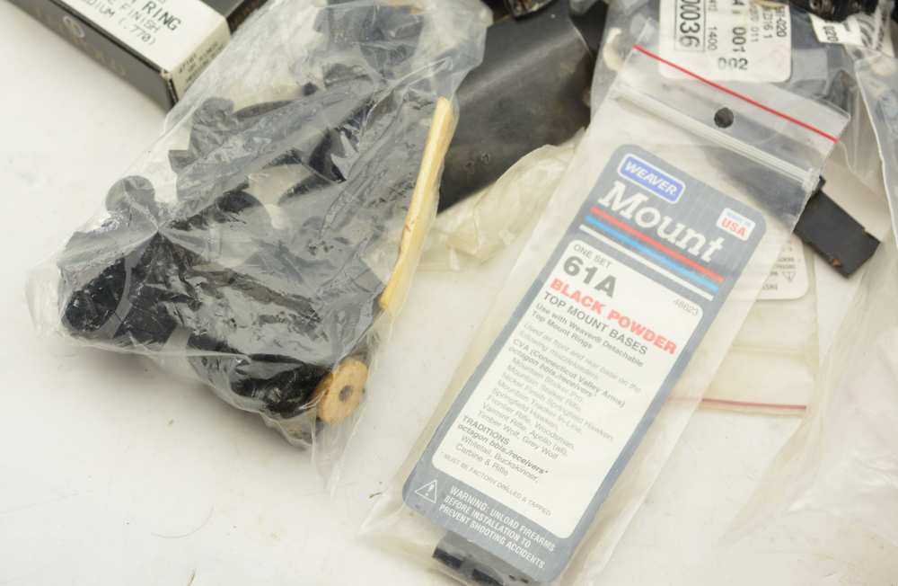 Large lot of New and Used Rings Scope Mounts Gunsmith Special-img-3