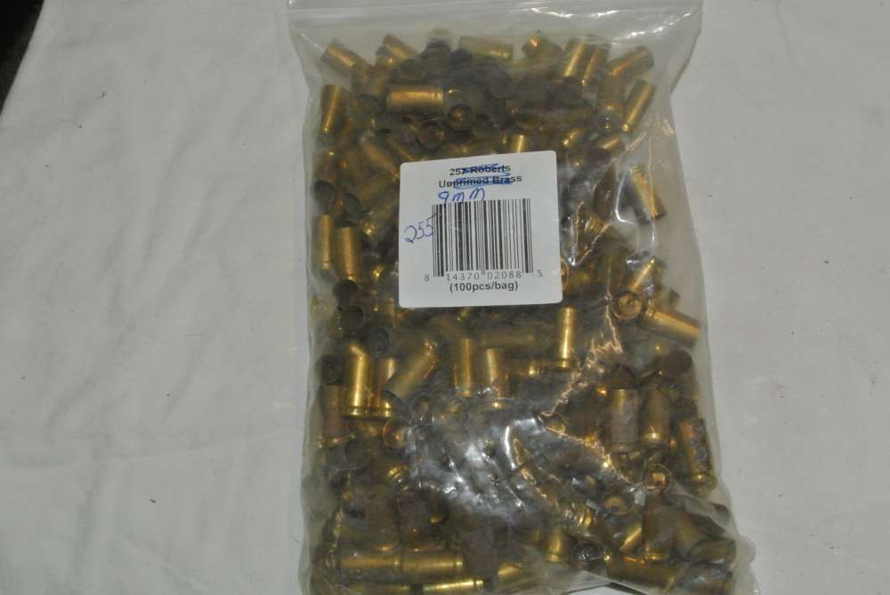 Large Lot of Handgun Brass for Reloading -img-4