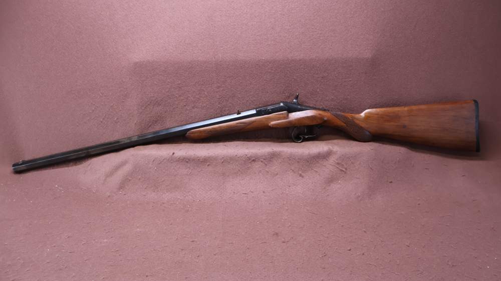 Antique Belgian Flobert 22 Cal Single 24.5" Heavy Bull BRL VG Bore -img-13