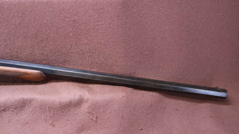 Antique Belgian Flobert 22 Cal Single 24.5" Heavy Bull BRL VG Bore -img-3