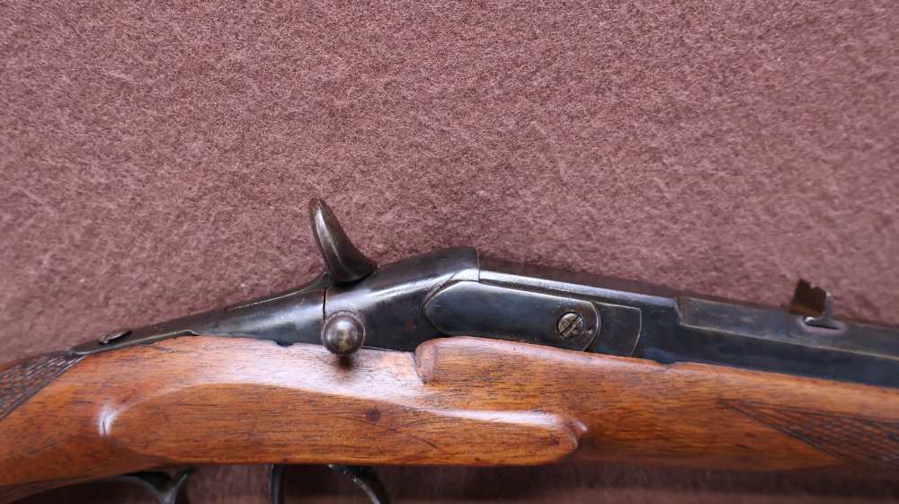 Antique Belgian Flobert 22 Cal Single 24.5" Heavy Bull BRL VG Bore -img-7